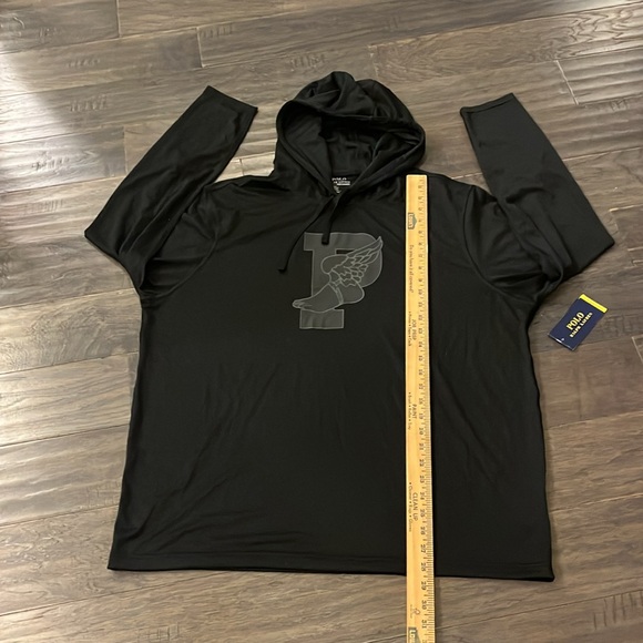 Polo Ralph Lauren P Wing Performance Long Sleeve T shirt Hoodie new Mens Size XL - Picture 3 of 8